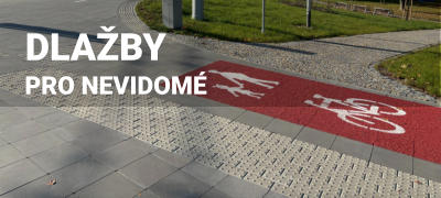 DLAŽBY  PRO NEVIDOMÉ