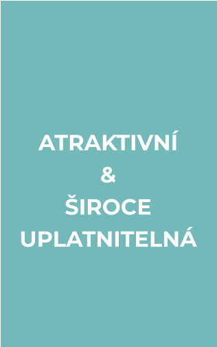 ATRAKTIVNÍ & ŠIROCE  UPLATNITELNÁ