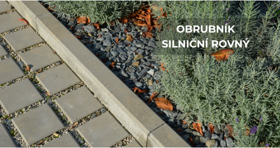 OBRUBNÍK SILNIČNÍ ROVNÝ