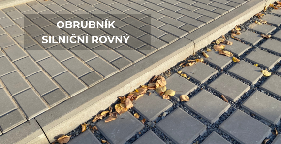 OBRUBNÍK SILNIČNÍ ROVNÝ