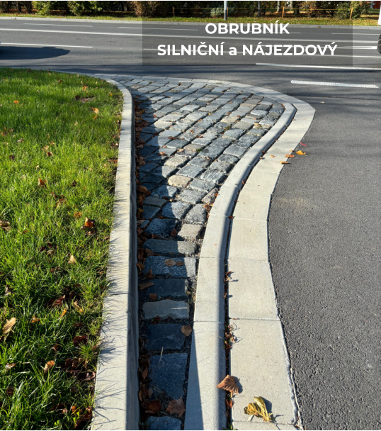 OBRUBNÍK SILNIČNÍ a NÁJEZDOVÝ