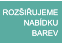 ROZŠIŘUJEME NABÍDKU BAREV ROZŠIŘUJEME NABÍDKU BAREV